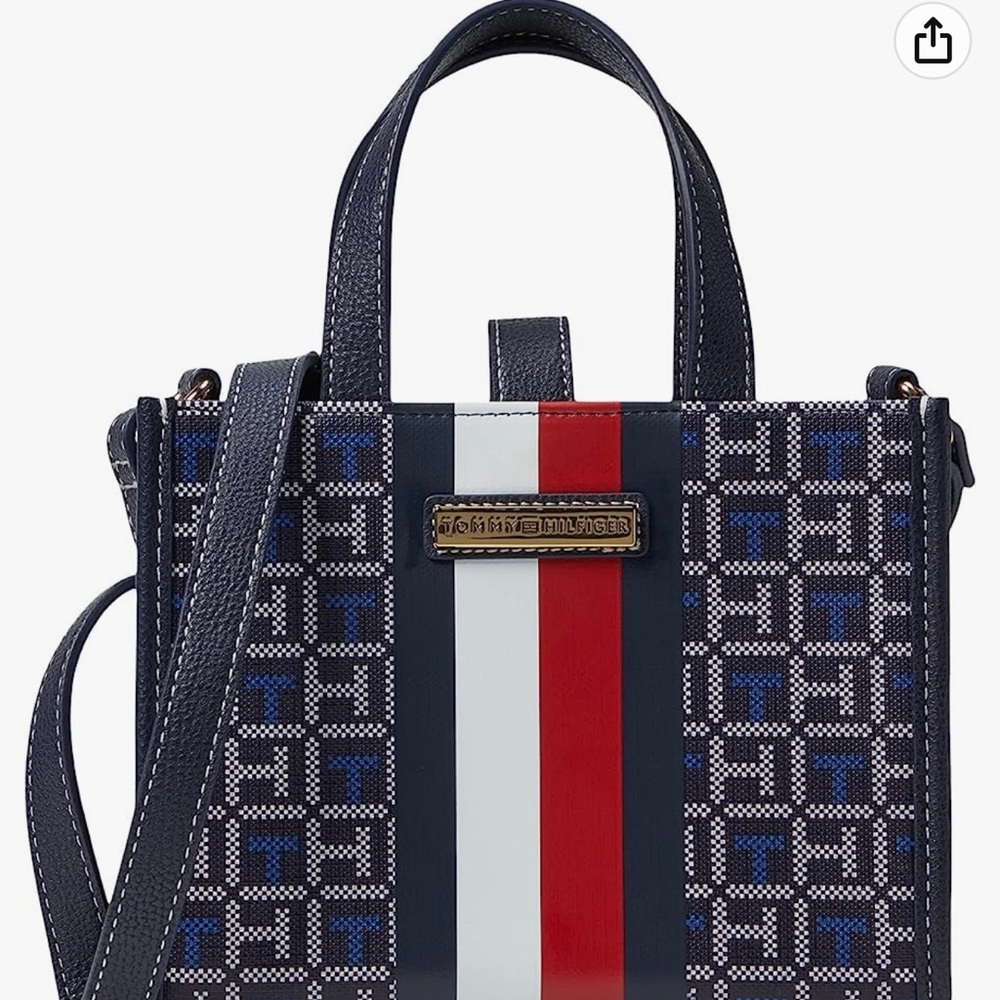 Tommy Hilfiger Ainsly II Monogram Micro Crossbody Bag